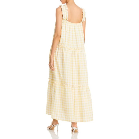 CHARLIE HOLIDAY LOTTIE GINGHAM LONG MAXI DRESS - Picture 2 of 2